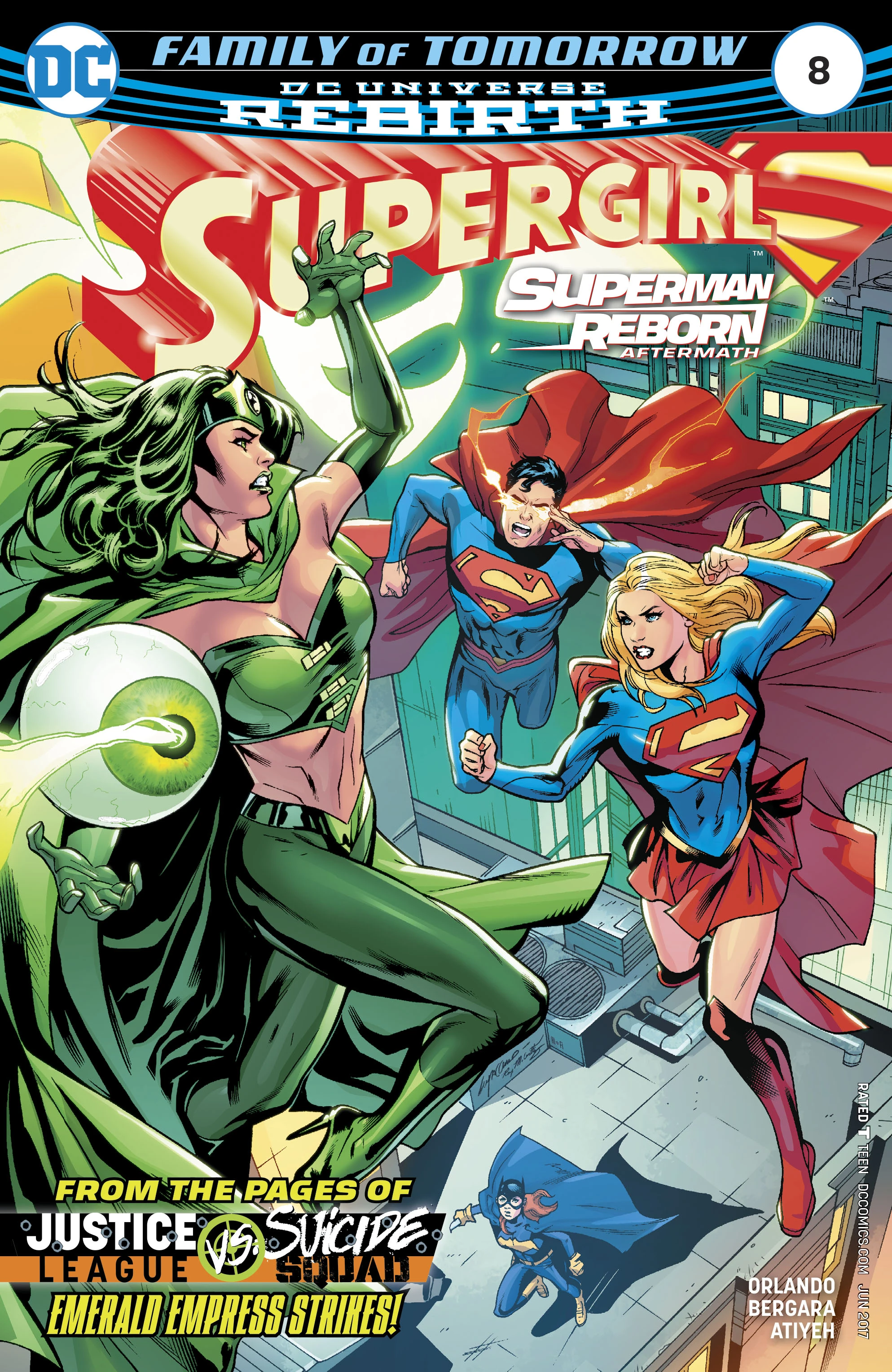 Supergirl #8 (DC, 2017 — Cover A) cover